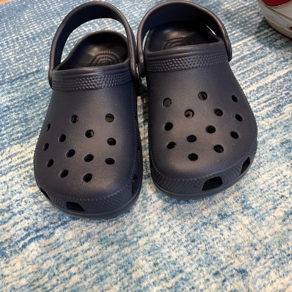 CROCS Kids Dark Blue Clogs